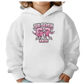 Bluzy dla dziewczynek - BLUZA DZIECIĘCA 67 SIX SEVEN VIRAL 146-152 CHŁOPIĘCA DZIEWCZĘCA PREZENT - miniaturka - grafika 1