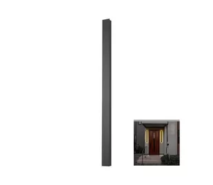 LED Kinkiet zewnętrzny LED/10W/230V 3000K IP65 antracyt - Lampy ogrodowe - miniaturka - grafika 1