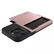 Etui i futerały do telefonów - Etui Spigen Slim Armor CS do Apple iPhone 15 Pro Max - różowe - miniaturka - grafika 1