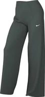 Spodnie damskie - Nike Sportswear Everything Wovens FQ3588-338 spodnie damskie ze średnim stanem i otwartym obszyciem, zielony/Sail, FQ3588-338, L - miniaturka - grafika 1