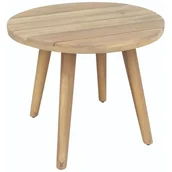 Stoły ogrodowe - Stolik okrągły drewniany 50 cm - miniaturka - grafika 1