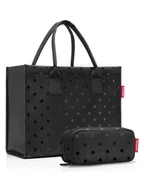 Torebki damskie - Reisenthel Shopper bag w kolorze czarnym - 43 x 36 x 8 cm - miniaturka - grafika 1