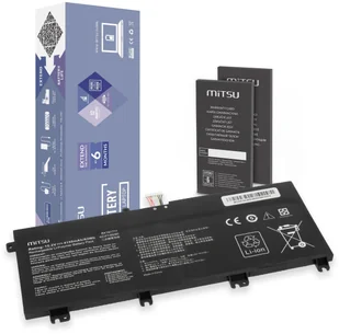 Bateria Mitsu do Asus ROG Strix GL503V, GL703V, FX705D krótka taśma - Baterie do laptopów - miniaturka - grafika 1