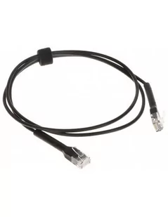 Ubiquiti PATCHCORD UC-PATCH-1M-RJ45-BK 1.0 m UC-PATCH-1M-RJ45-BK - Patchcordy - miniaturka - grafika 1