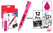 Kreda - Kreda w płynie różowa (12szt) - MP Main Paper - miniaturka - grafika 1