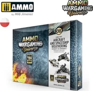 Modele do sklejania - Vallejo Ammo: Wargaming Universe 08 - Aircraft and Spaceship Weathering - Postarzanie samolotów i statków kosmicznych - miniaturka - grafika 1