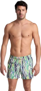 Arena Męskie Szorty MEN'S ARENA WATER PRINTS BEACH SHORT AO - Kąpielówki męskie - miniaturka - grafika 1