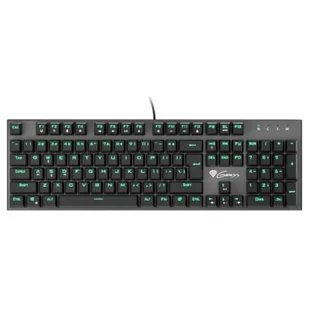 Natec Genesis Thor 300 zielone podświetlenie OETEMU Blue (NKG-0947) - Klawiatury - miniaturka - grafika 1