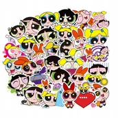 Zabawki kreatywne - NAKLEJKI Atomówki MIX 50 szt - miniaturka - grafika 1