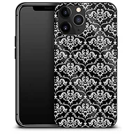 Etui i futerały do telefonów - Luksusowe etui na telefon Black French Lillies Apple iPhone 12 Pro Max - miniaturka - grafika 1