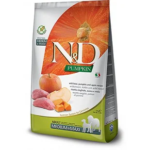Karma dla psa FARMINA N&D Dziczyzna z dynią i jabłkiem Medium & Maxi 2.5 kg - Sucha karma dla psów - miniaturka - grafika 1