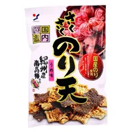 Chipsy - NORITEN SEAWEED SNACK UME- WODOROSTY NORI W TEMPURZE Z JAPOŃSKĄ ŚLIWKĄ, YAMAEI 70g - miniaturka - grafika 1