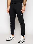 Spodnie męskie - Jack&Jones Spodnie dresowe Will Air Sweat Noos 12184970 Czarny Regular Fit - miniaturka - grafika 1
