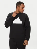 Bluzy męskie - adidas Bluza Future Icons IN3319 Czarny Relaxed Fit - miniaturka - grafika 1