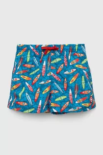Spodnie i spodenki dla chłopców - CMP szorty kąpielowe dziecięce kolor niebieski - grafika 1