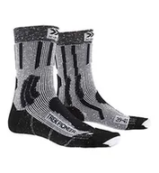 Skarpetki damskie - X-socks męskie skarpety Trek pionieer Opal Black/Flocculus White Size: 35-38 XS-TS01S19U - miniaturka - grafika 1