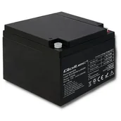 Baterie do zasilaczy awaryjnych UPS - Qoltec Qoltec Qoltec Akumulator AGM | 12V | 24Ah | max.7.2A (53036) - miniaturka - grafika 1