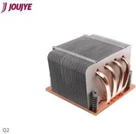 Chłodzenie procesora - Chłodzenie CPU Dynatron DYNATRON Q2 Intel CPU Kuehler LGA1700 2U Kuehlkoerper aus Kupfer und Aluminium Lamellen plus 4 Heat Pipes Passiv bis zu 150W TDP - miniaturka - grafika 1