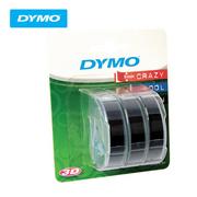 Etykiety do drukarek - Dymo ETYKIETA 3D 9x3m 3ROLKI DO WYTL CZARNA S0847730 ETDYNW00004 - miniaturka - grafika 1