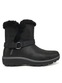 Botki damskie - Skechers Botki Easy Going 168045/BLK Czarny - miniaturka - grafika 1