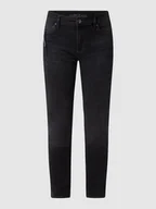 Spodnie damskie - Jeansy o kroju slim fit z dodatkiem streczu model ‘Sol’ - miniaturka - grafika 1