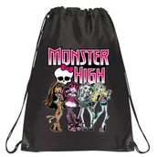 Torby szkolne - P147 PLECAK WOREK NA BUTY TORNISTER MONSTER HIGH PREZENT JAKOŚĆ - miniaturka - grafika 1