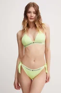 Stroje kąpielowe - Tommy Hilfiger figi kąpielowe kolor zielony UW0UW04497 - miniaturka - grafika 1