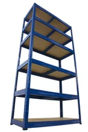 Szafy i regały magazynowe - Regał Helios magazynowy metalowy HNN_213X120X40_6_175 ilość półek 6 nośność 175 kg / Wamar-Sosenka - miniaturka - grafika 1