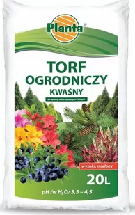 Torf kwaśny ogrodniczy pod borówkę 20 l - Ziemia ogrodowa - miniaturka - grafika 1