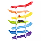 Chodziki - Plac zabaw: Tor zygzakowaty dla samochodzików i kulek - miniaturka - grafika 1