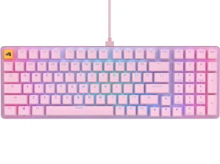 Glorious Gaming GMMK 2 klawiatura USB Niemiecki Różowy GLO-GMMK2-96-FOX-ISO-P-DE - Klawiatury - miniaturka - grafika 1
