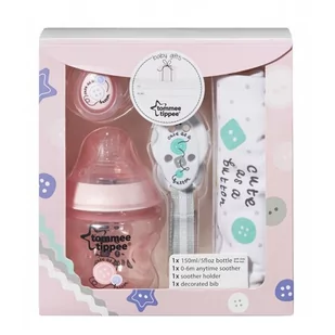 Tommee Tippee CTN Zestaw Baby Gift różowy - Butelki dla niemowląt - miniaturka - grafika 1