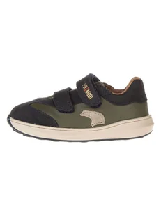 Primigi Skórzane sneakersy "Float" w kolorze khaki - Buty dla dziewczynek - miniaturka - grafika 1