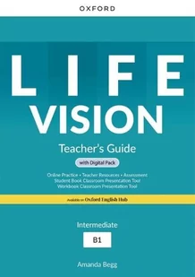 Life Vision. Intermediate B1. Teacher's Guide + Digital Pack - Książki do nauki języka angielskiego - miniaturka - grafika 1