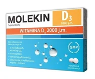 Witaminy i minerały - NP PHARMA Molekin d3 2 000 j.m x 60 tabl powlekanych - miniaturka - grafika 1