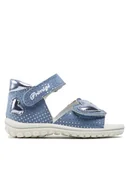 Buty dla dziewczynek - Primigi Sandały 3860800 Niebieski - miniaturka - grafika 1