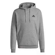 Bluzy męskie - adidas Męska bluza M Feelcozy HD, czarna (brgrin/negro), XXL, czarny (Brgrin/Negro), XXL - miniaturka - grafika 1