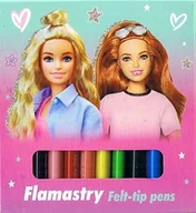 Przybory szkolne - Barbie Flamastry mazaki 12kol. - miniaturka - grafika 1