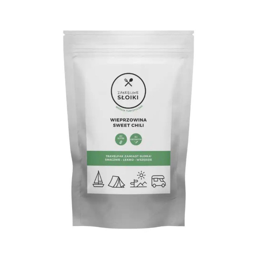 Danie obiadowe Zakręcone Słoiki Wieprzowina sweet chili 540ml