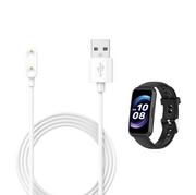 Akcesoria do smartwatchy - ładowarka kabel do Huawei Watch FIT / FIT 2 / BAND 6 / BAND 7 / BAND 8 biała - miniaturka - grafika 1