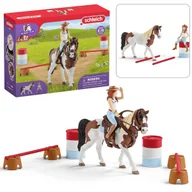 Figurki dla dzieci - SLH42441 Schleich Horse Club - Zestaw do jazdy westernowej Hannah, figurki dla dzieci 5+ - miniaturka - grafika 1