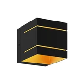 Lampy ścienne - 91067-N TRANSFER WL 2 KINKIET CZARNO-ZŁOTY - miniaturka - grafika 1