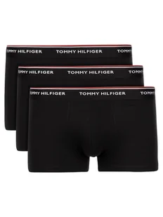 Tommy Hilfiger Komplet 3 par bokserek 3P Lr Trunk 1U87903841 Czarny - Majtki męskie - miniaturka - grafika 1