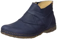 Botki damskie - El Naturalista Angkor botki niebieskie, Ocean, 39 eu - miniaturka - grafika 1