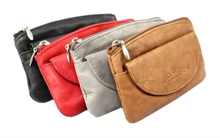 Etui Na Klucze Skórzane BAG STREET Skóra Naturalna Kluczówka Wzór III BS590 - Etui na klucze - miniaturka - grafika 1