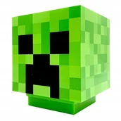 Gadżety dla graczy - Lampka Minecraft Creeper 3d Z Dźwiękiem - 7,5 cm - Zielony - miniaturka - grafika 1