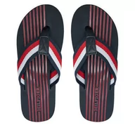 Klapki i japonki męskie - Japonki Tommy Hilfiger FM0FM05236 Granatowy - miniaturka - grafika 1