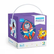Puzzle - Moje Pierwsze Puzzle 2,3,4 Transport 6w1 wiek 18m+ - miniaturka - grafika 1