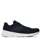 Sneakersy męskie - Sneakersy Tommy Hilfiger Modern Comfort Run Knit FM0FM05524 Granatowy - miniaturka - grafika 1