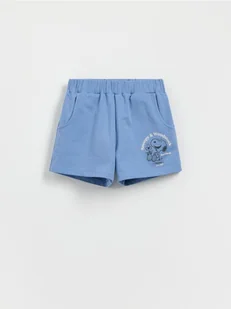 Reserved - Szorty Snoopy - granatowy - Spodnie i spodenki dla dziewczynek - miniaturka - grafika 1